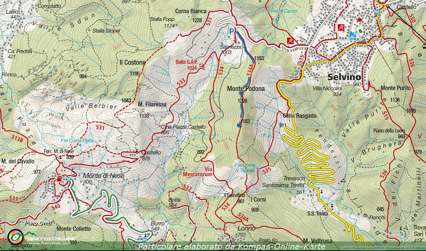 07 Percorso in blu su Mappa Kompass-Podona-elaborata.jpg